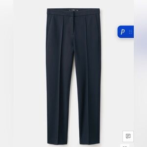 Mango classic navy trousers